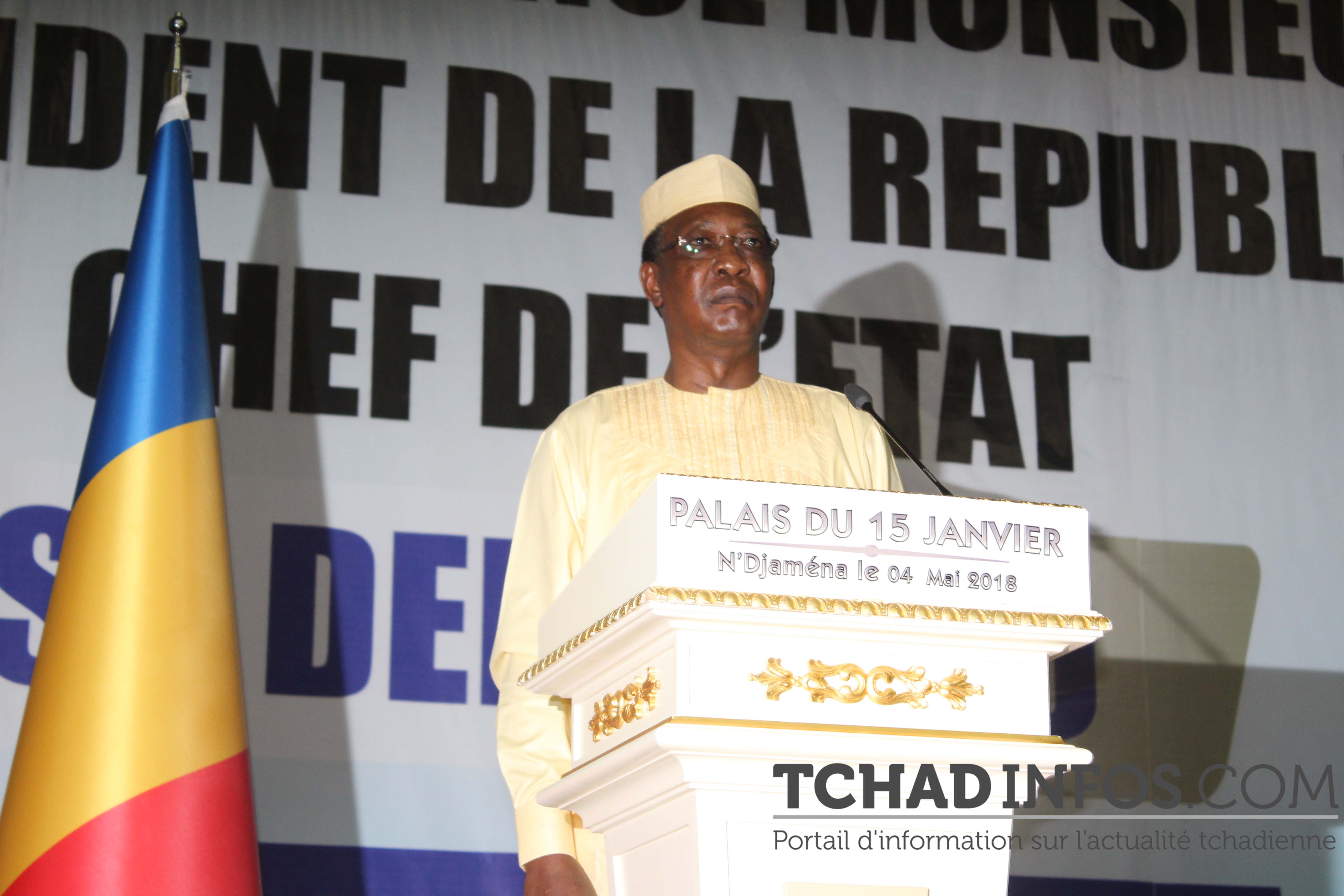 “Cette constitution qui vise exclusivement la cause et l’intérêt supérieur du Tchad” Idriss Déby Itno