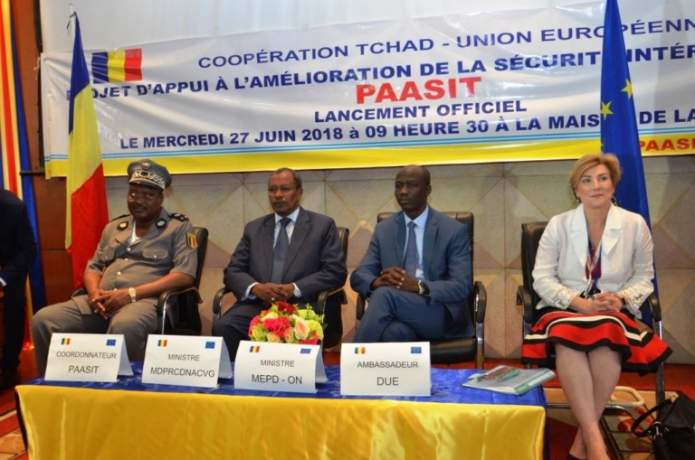 Tchad : Un projet de renforcement de sécurité intérieure est lancé