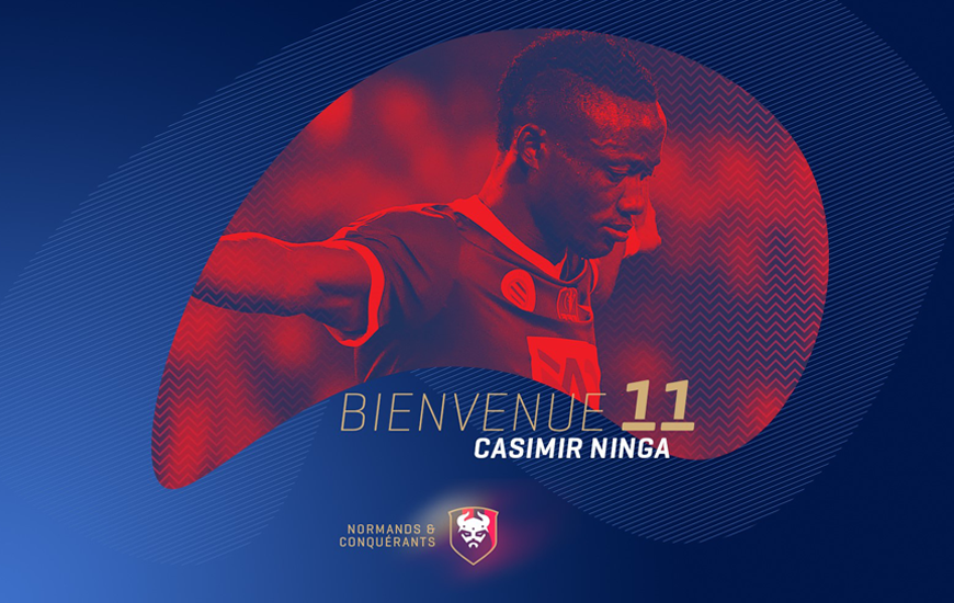 Football : l’international tchadien Casimir Ninga signe pour 4 ans avec le SM Caen