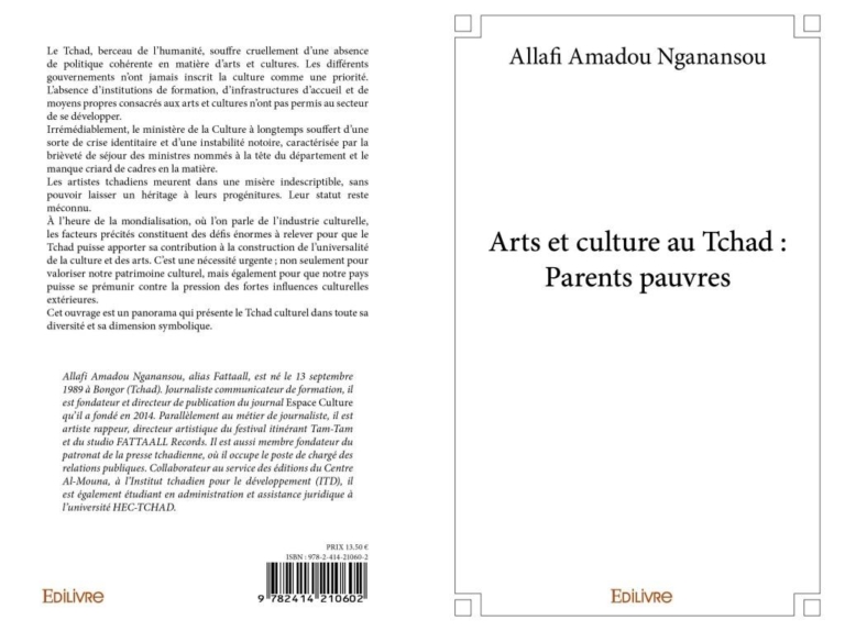 Culture : un nouveau livre pour booster l’évolution des  « Arts et culture au Tchad »