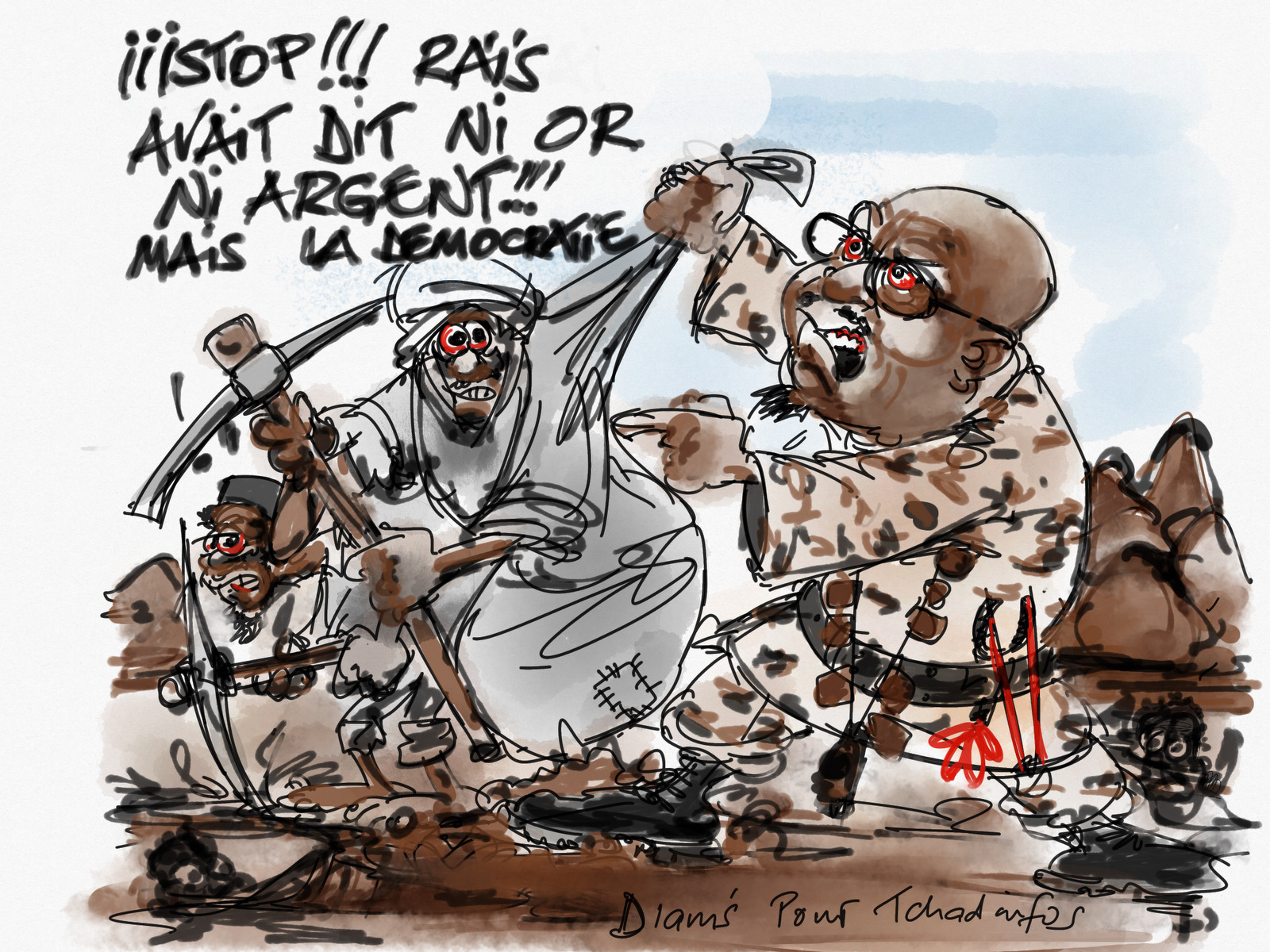Tchad : Bachir va en guerre contre les orpailleurs