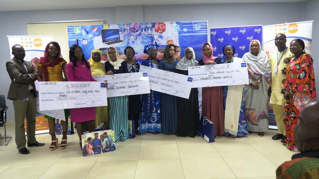 Kelou Digital Challenge : Millicom Tchad prime cinq jeunes femmes entrepreneures