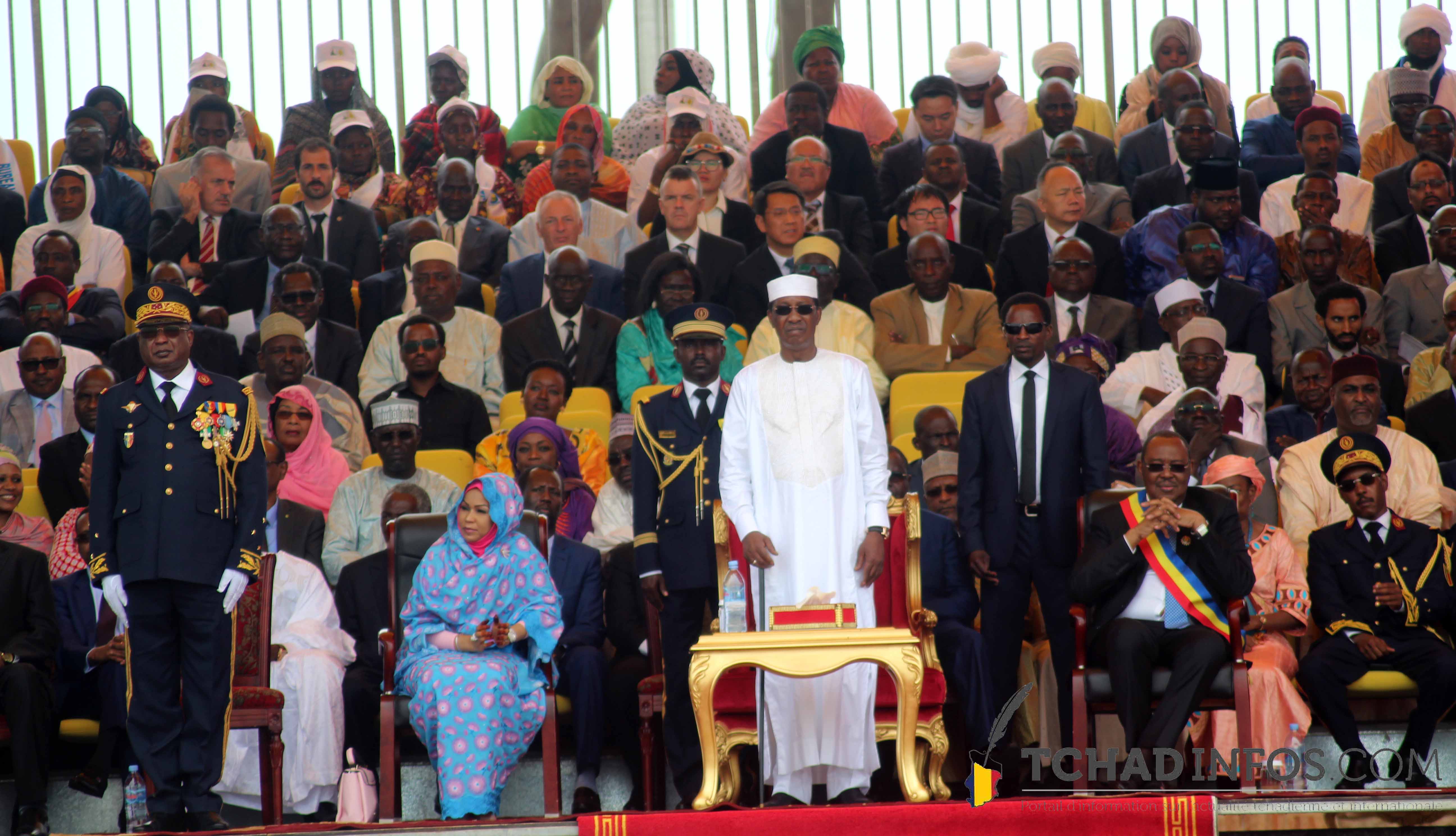 Photo interactive – 11 août 2018 : qui étaient autour du président Idriss Déby Itno ?