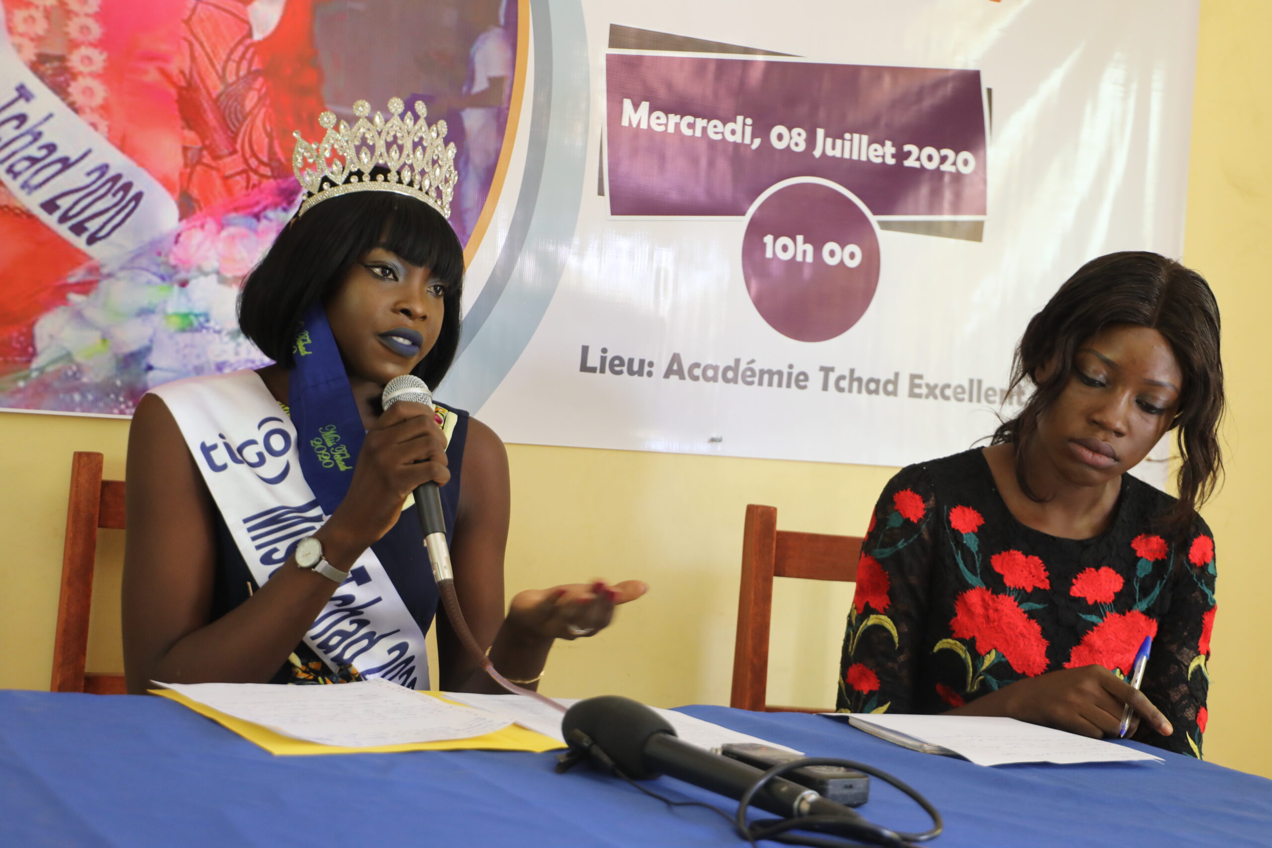 Coronavirus : la Miss Tchad 2020 présente un projet en faveur des entrepreneuses du secteur informel