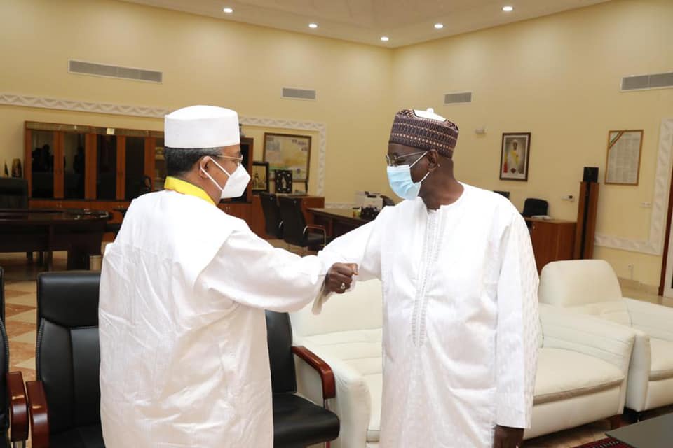 Mahamat Saleh Annadif  fait ses adieux au Premier ministre malien