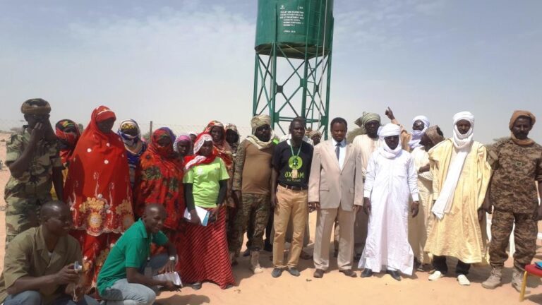 Tchad : Oxfam octroie un château d’eau à la population de Daboua au Lac