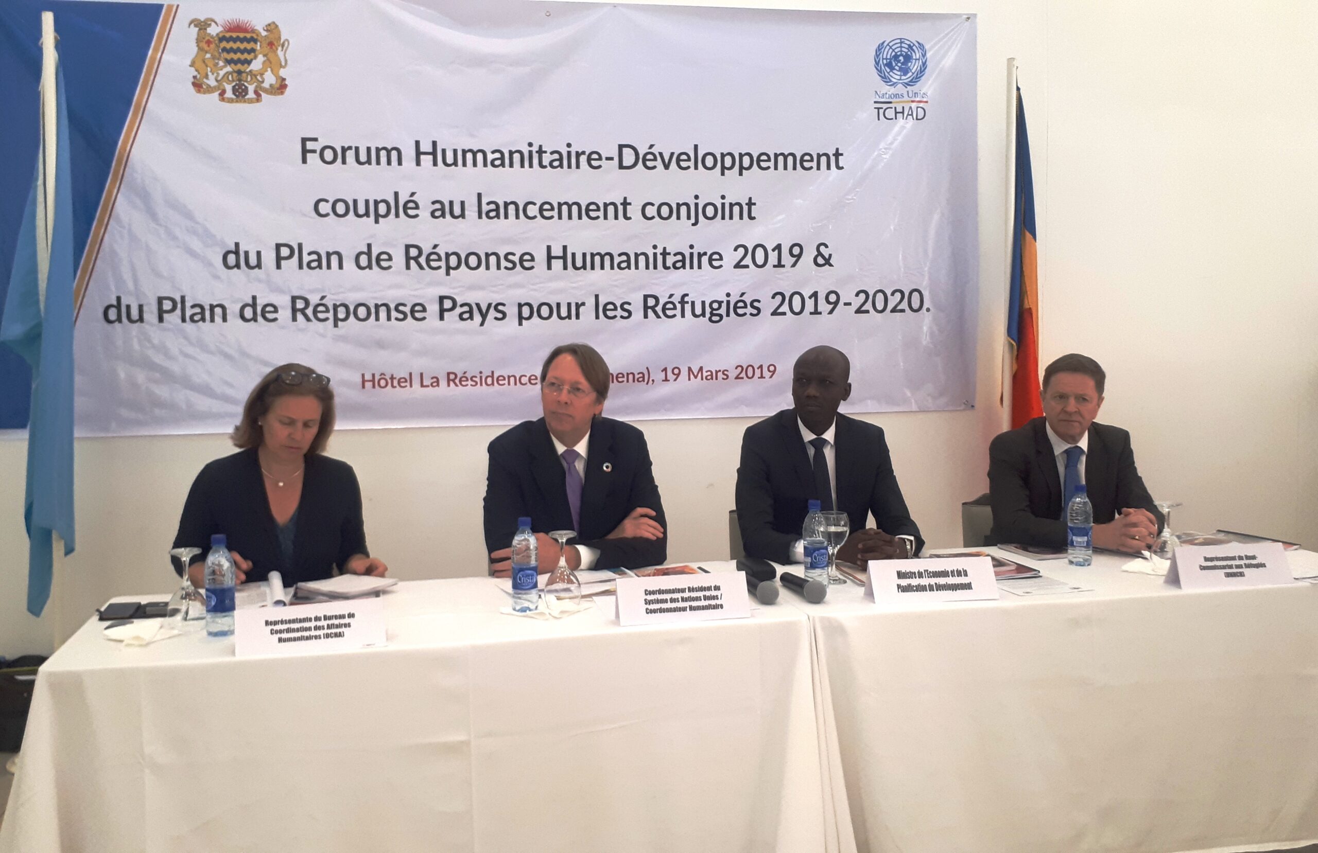 Tchad : les plans de réponse humanitaire et des réfugiés 2019 sont lancés