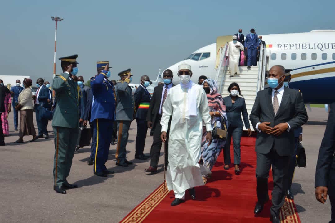 Le président Deby à Brazzaville pour l’investiture de Denis Sassou Nguesso