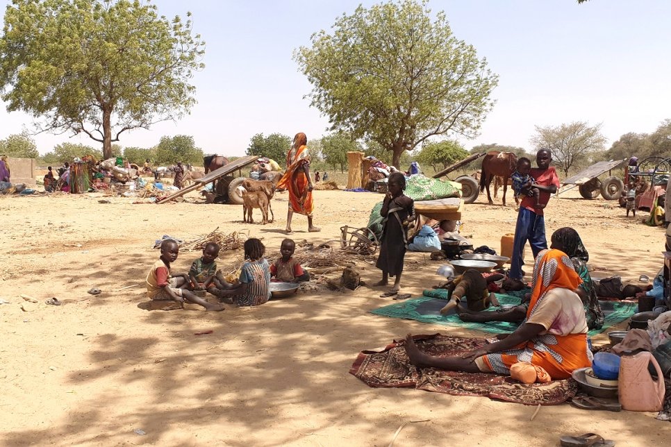 Près de 2000 Soudanais trouvent refuge au Tchad après des affrontements dans le Darfour