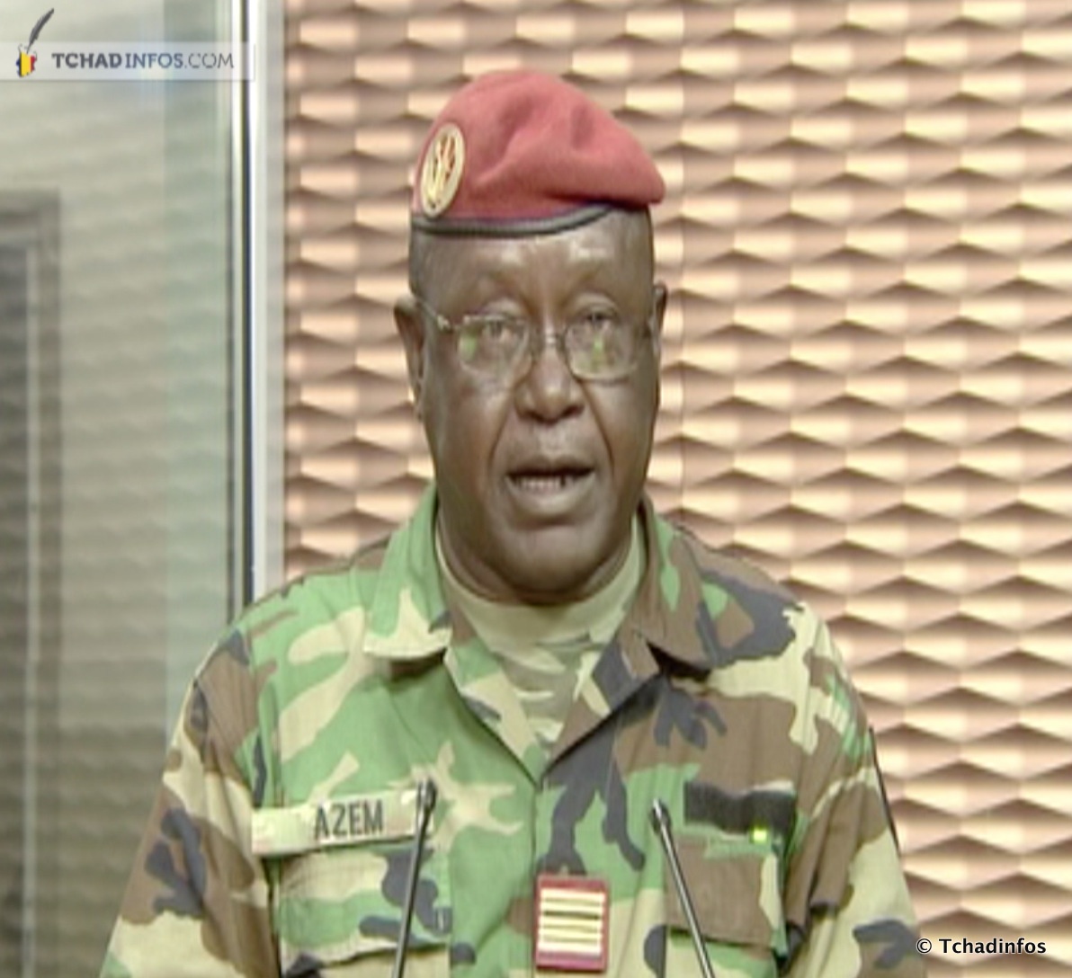 Nominations : le porte-parole de l’Armée tchadienne promu au grade de Général