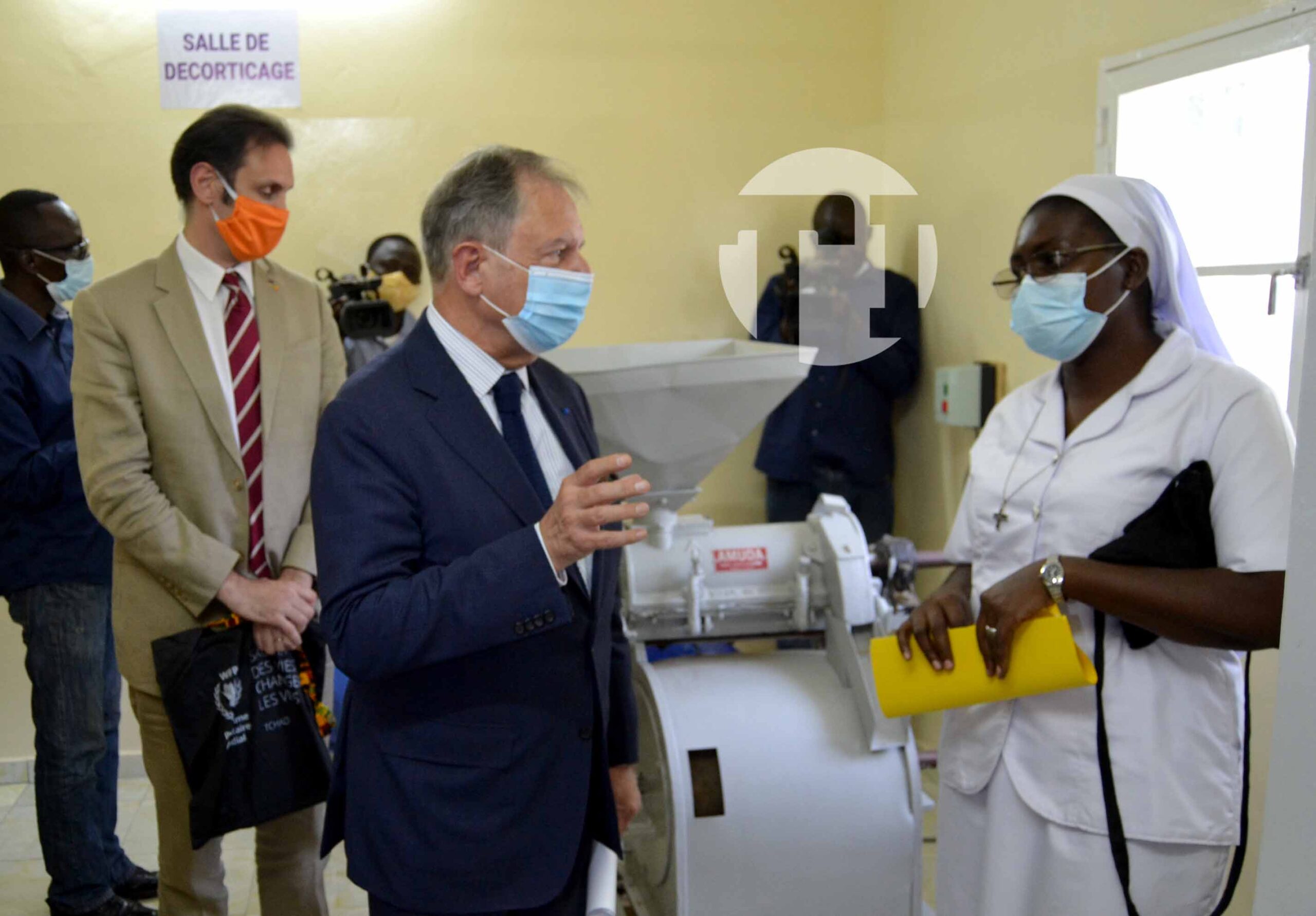 تشاد: إفتتاح وحدة إنتاج الدقيق المخصب داخل مستشفى (Notre Dame des Apôtres)