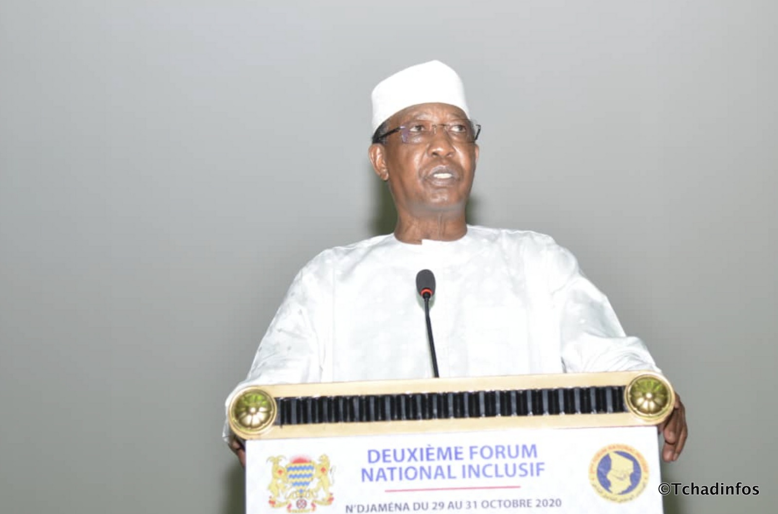 2e Forum national inclusif : Idriss Déby Itno rappelle le caractère inclusif des assises