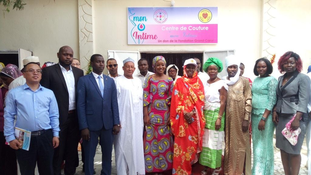 Société : la Fondation Tchad Helping Hands ouvre son centre de couture ‘’Mon intime’’