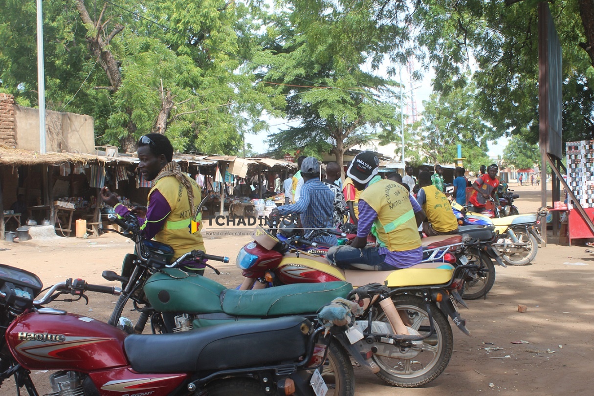 Tchad : les “mototaxi” sont les plus utilisés pour relier Laï à Kélo