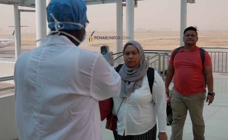 Tchad : un nouveau protocole sanitaire établi pour les passagers à destination de N’Djamena