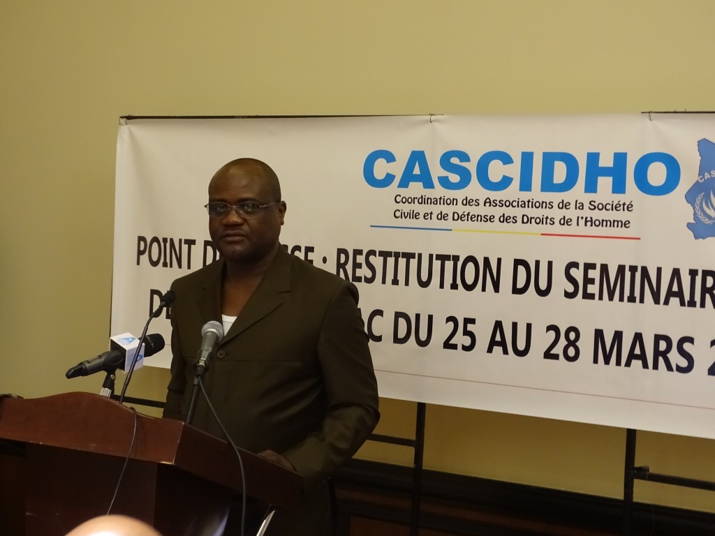 Tchad: la Cascidho appelle les politiques au calme pour le respect du processus électoral
