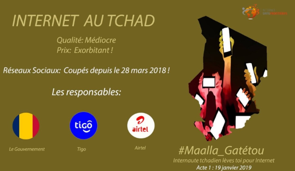 Maalla_Gatétou : les Tchadiens réclament leur liberté sur le web