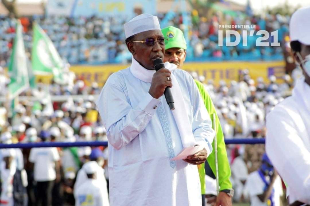 Campagne électorale : Idriss Déby Itno tend la main aux Tchadiens exilés