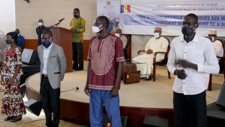 Tchad: des jeunes reçoivent un financement de 70 millions FCFA pour leurs projets