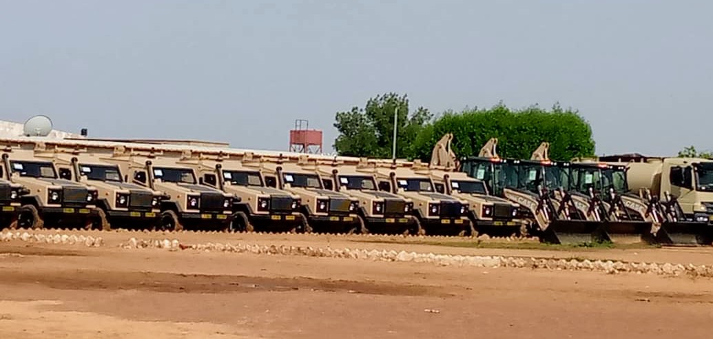 Tchad-USA: le gouvernement américain offre 55 véhicules au contingent Tchadien du G5 Sahel