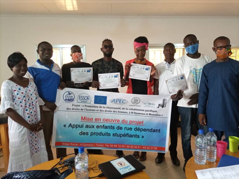 Tchad : des responsables du centre Dakouna formés sur les risques liés aux drogues