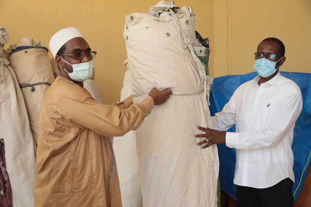Tchad : Bolloré offre 10 tentes au ministère de la santé publique