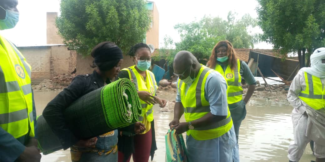 Tchad : le CERJ/MPS soutient les victimes de l’inondation