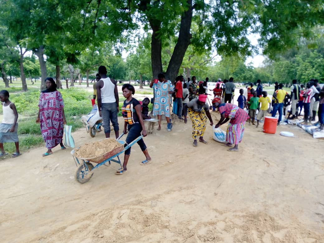 Tchad : l’APDC et ses partenaires aménagent quelques axes du quartier Walia
