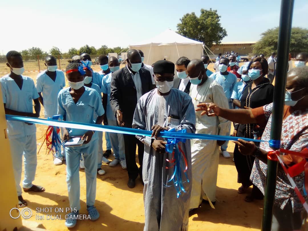 Tchad : Inauguration d’un laboratoire de grandes épidémies tropicales au CHU-Bon Samaritain