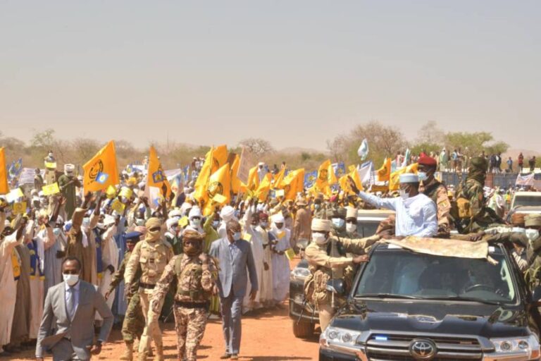 Le Maréchal du Tchad est arrivé à Goz Beida