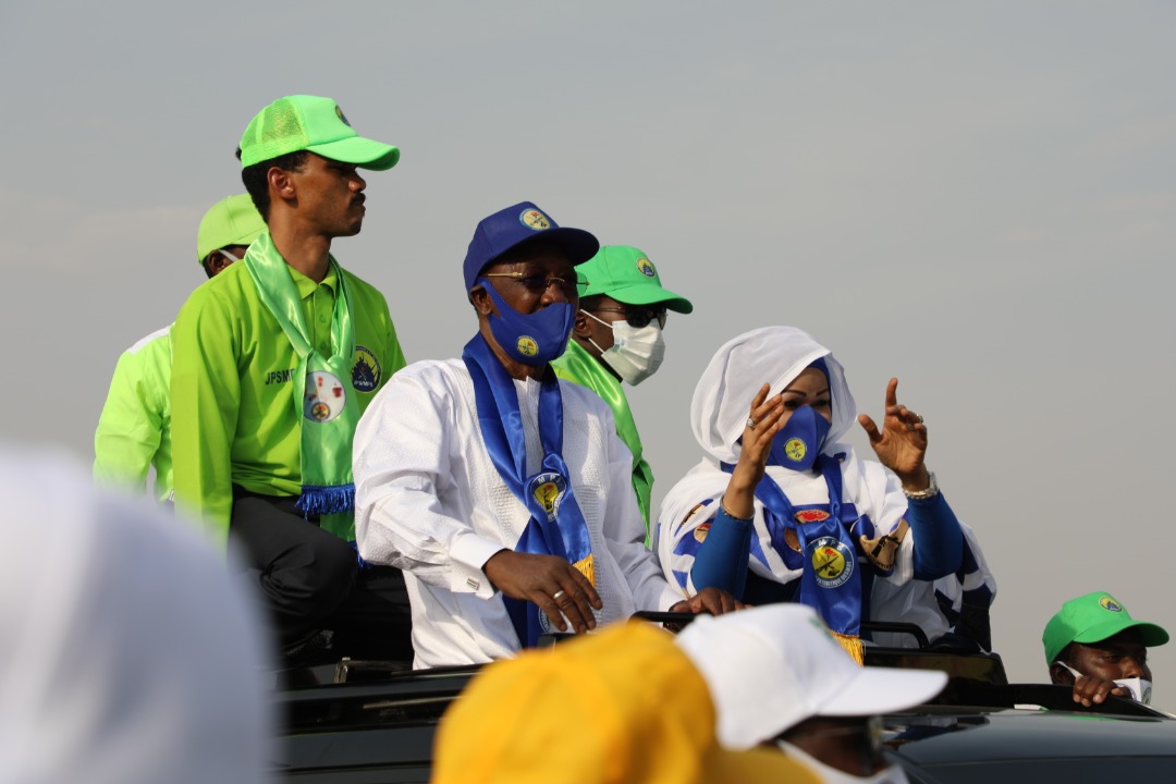 Lancement de la campagne électorale :  Idriss Deby Itno fait de nombreuses promesses