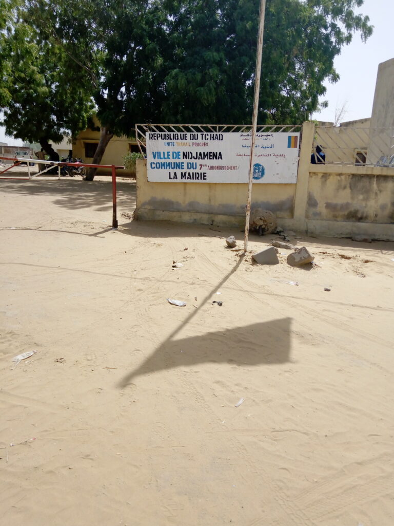 Tchad : le personnel du 7e arrondissement de N’Djamèna joué au ping pong