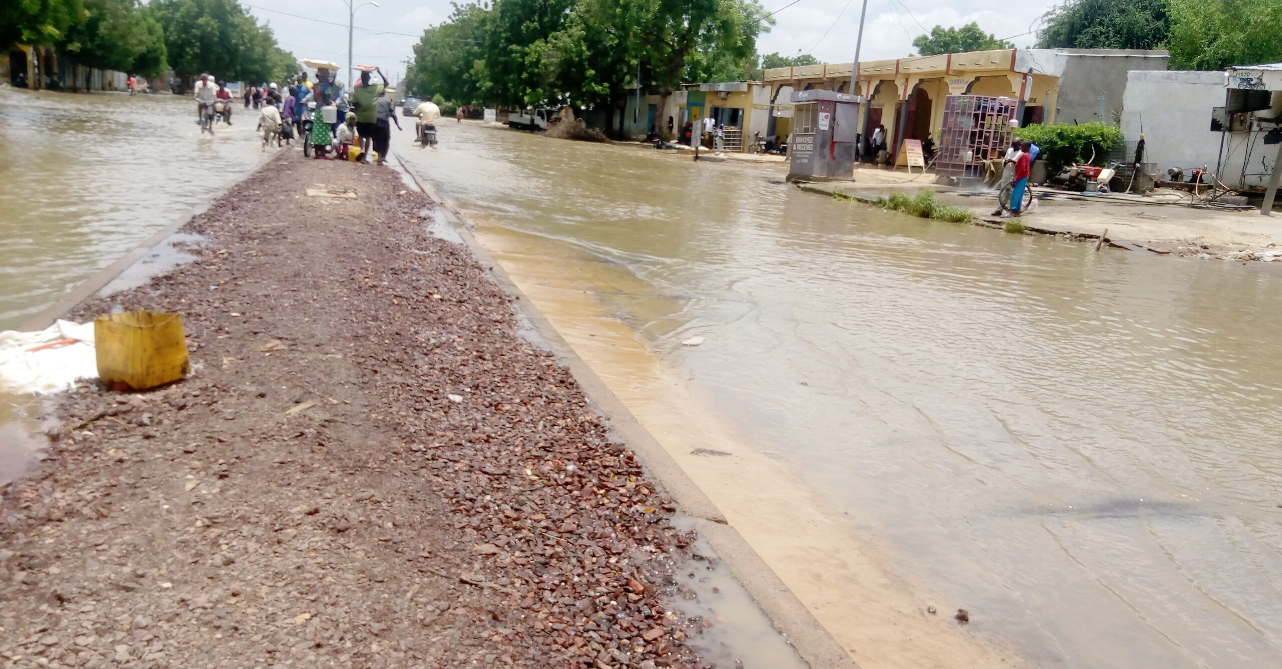 Tchad : le 7e arrondissement de N’Djaména sous les eaux