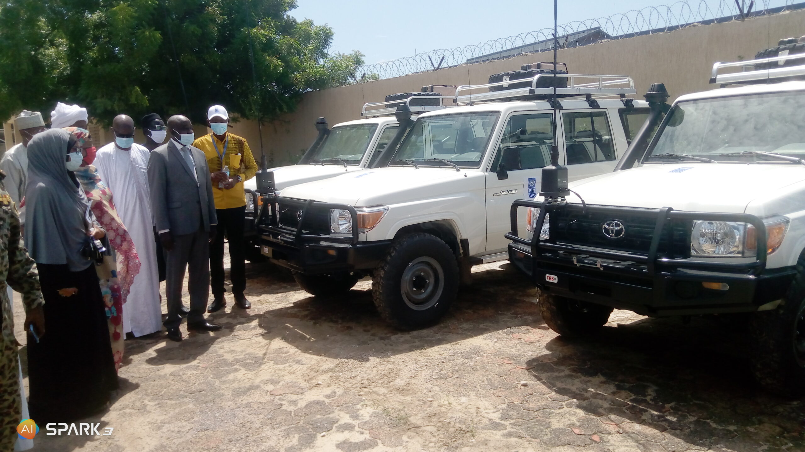 Tchad : 6 véhicules offerts aux autorités tchadiennes
