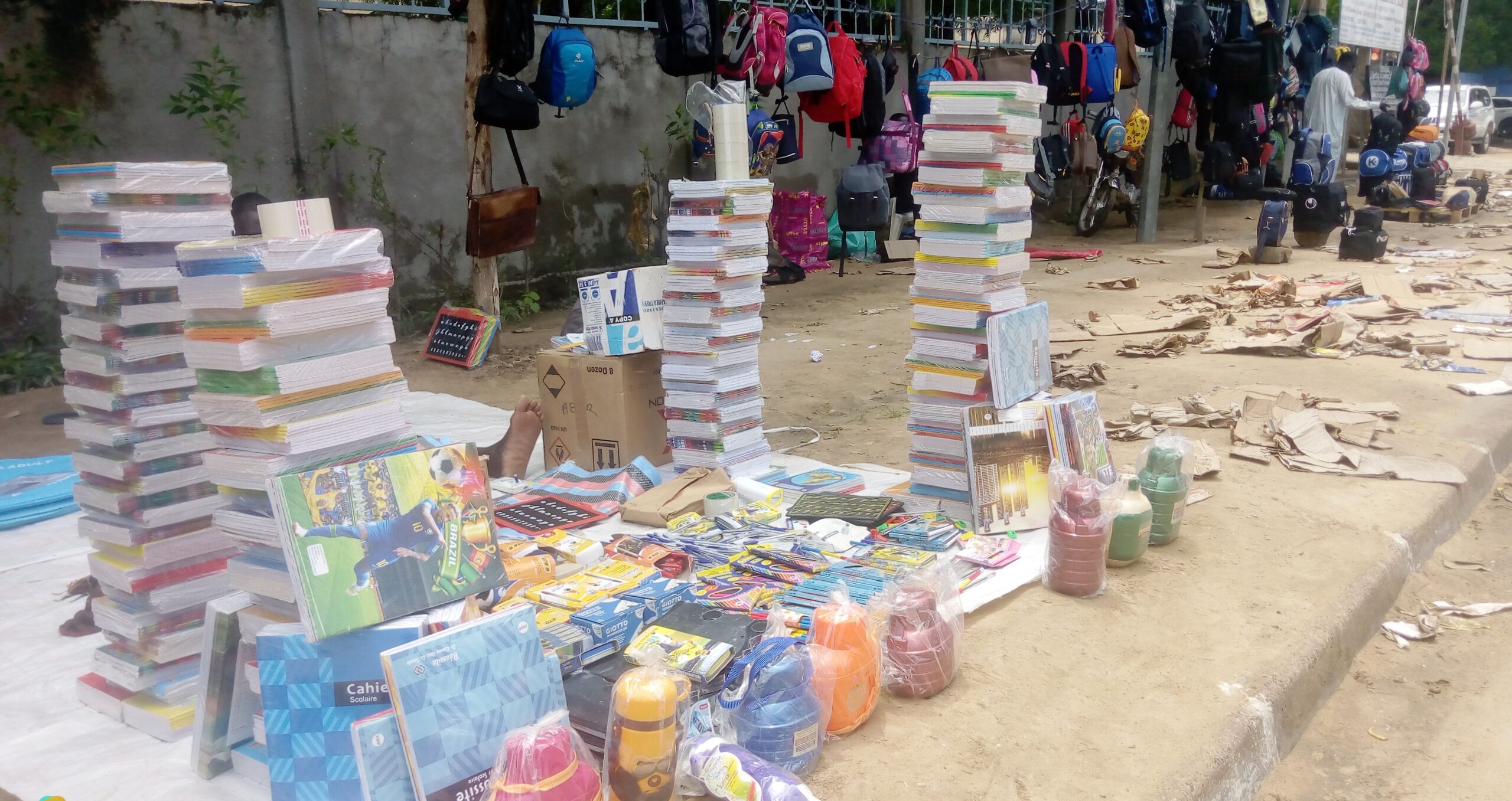 Tchad : à deux semaines de la rentrée scolaire, le marché des fournitures va au ralenti