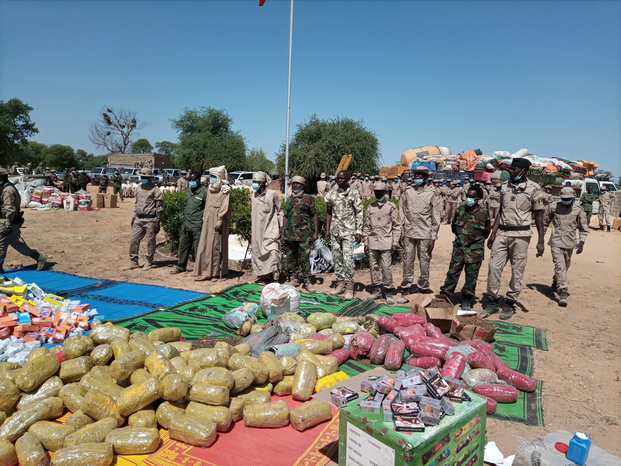 Tchad : la liste et la valeur des marchandises saisies par la douane
