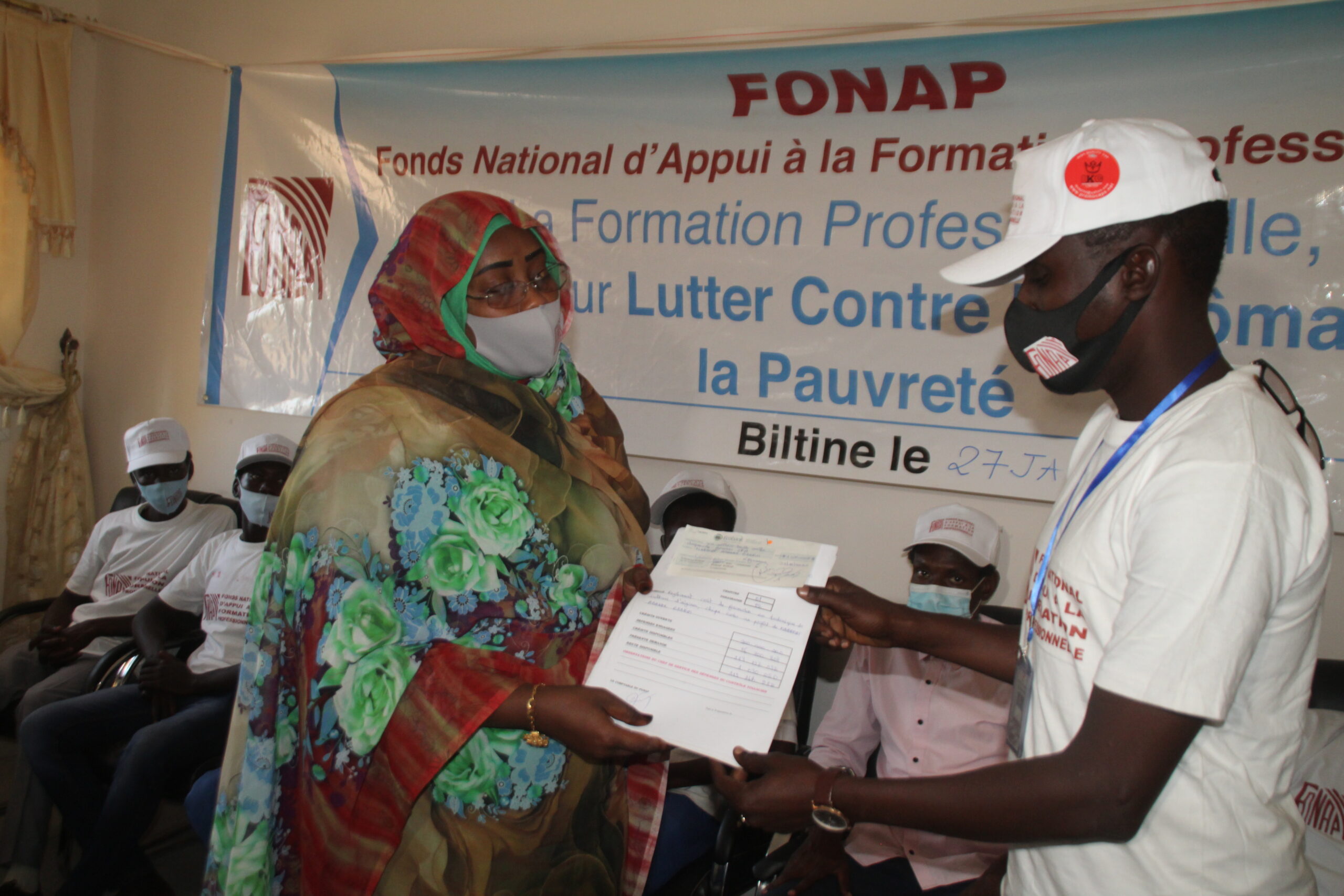 Le FONAP octroie plus de 30 millions F CFA à 9 groupements et organisations professionnelles du Wadi Fira