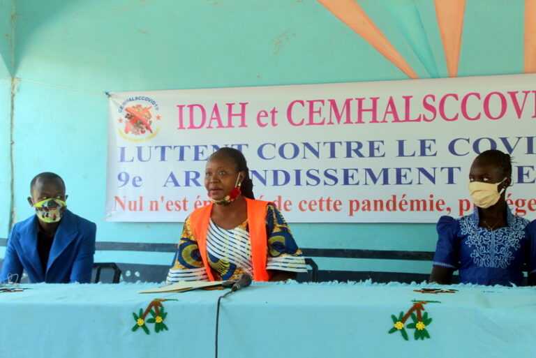 Coronavirus : des étudiants en médecine du 9ème arrondissement de N’Djamena s’activent
