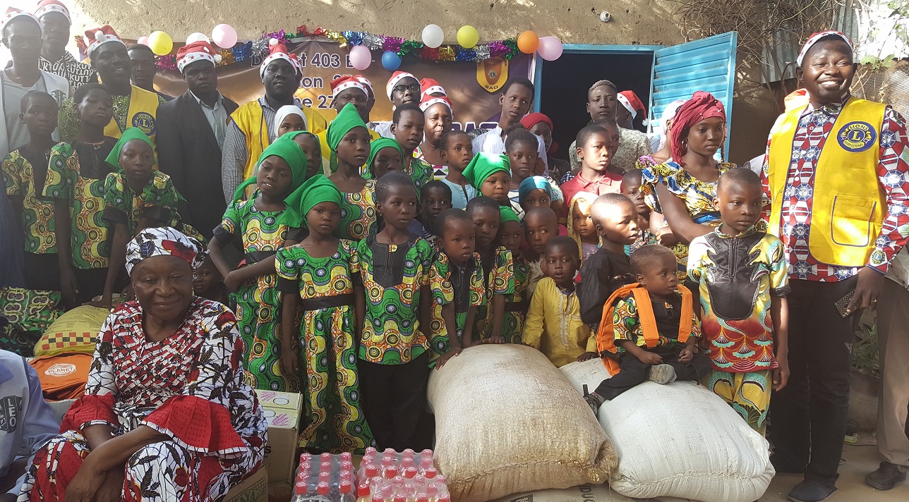 Lions club du Tchad fait un don à un centre d’accueil des orphelins