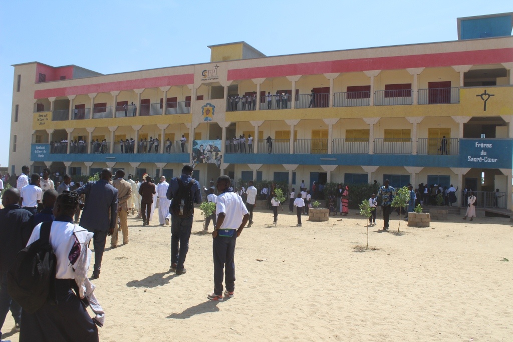 Tchad: L’archevêque de N’Djamena inaugure le Complexe scolaire des frères Polycarpe