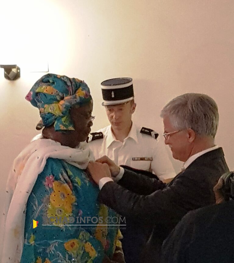 Tchad : Mme Ngarmbatina Carmel Sou IV parmi les rares Tchadiens Légion d’Honneur de la France