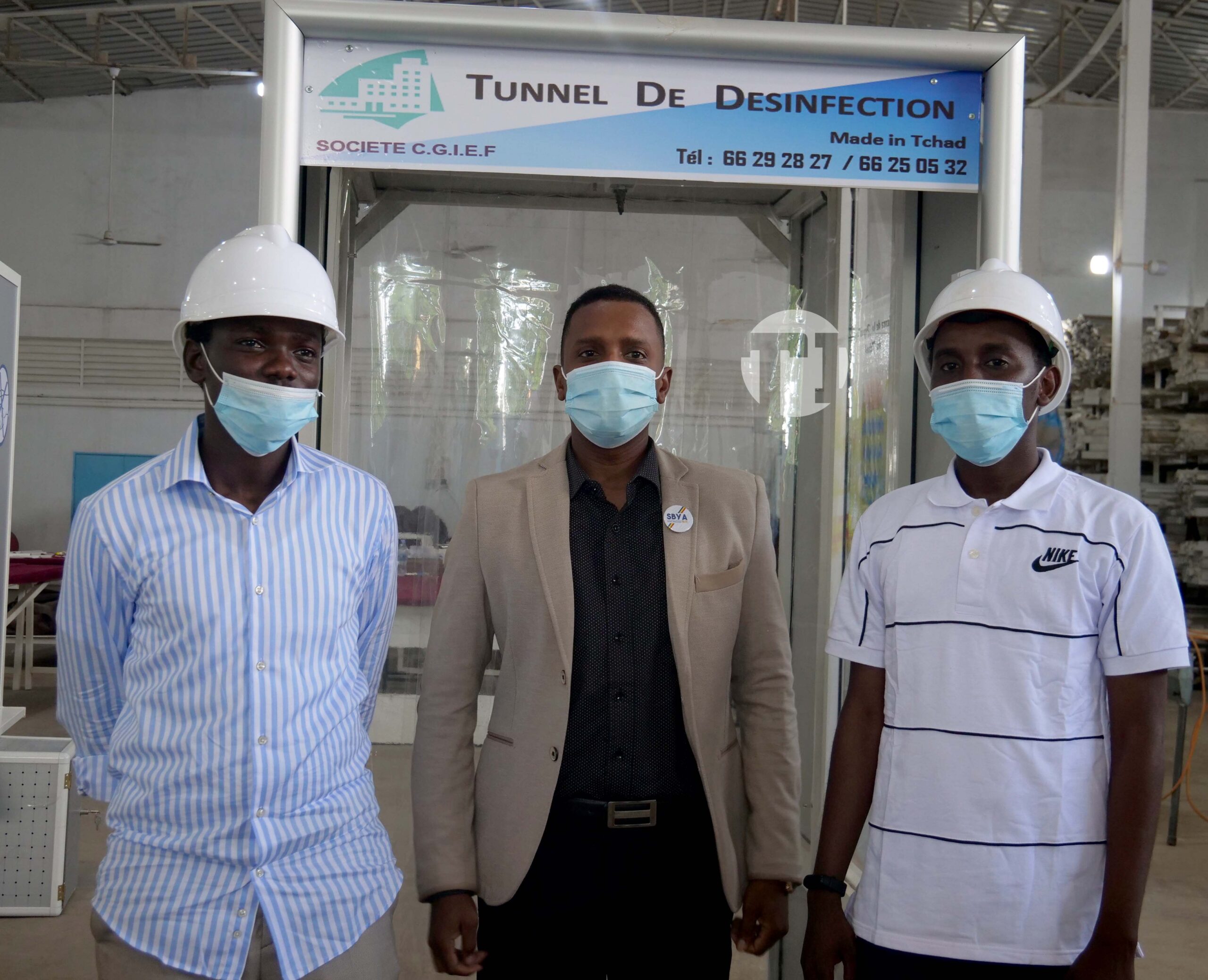 Iyalat : des jeunes créent des tunnels de désinfection