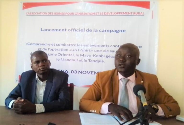 Tchad : l’association des jeunes pour l’animation et le développement rural prévient les enlèvements contre rançon