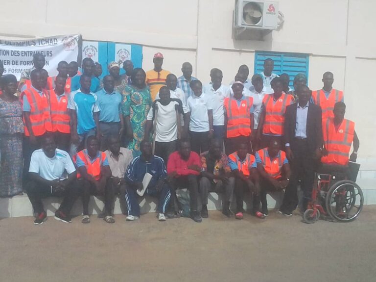 Sport : des entraineurs  du spécial Olympics Tchad sont en formation
