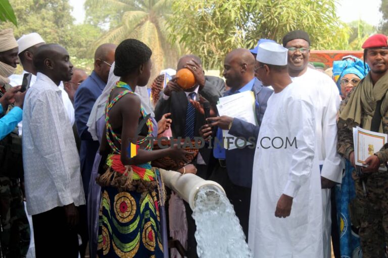 Tchad : inauguration du nouveau forage d’eau potable à Sarh