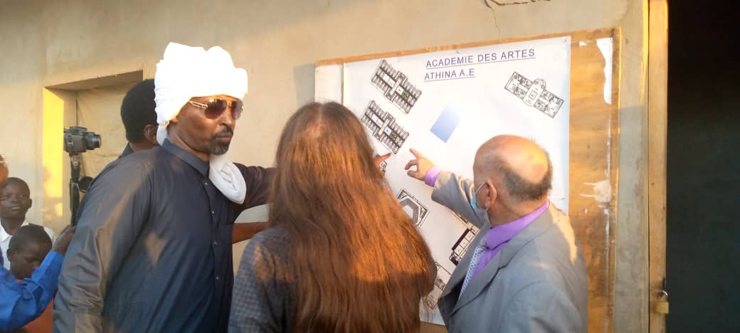 Tchad: une délégation ministérielle visite le site réservé à la construction de l’Académie des arts
