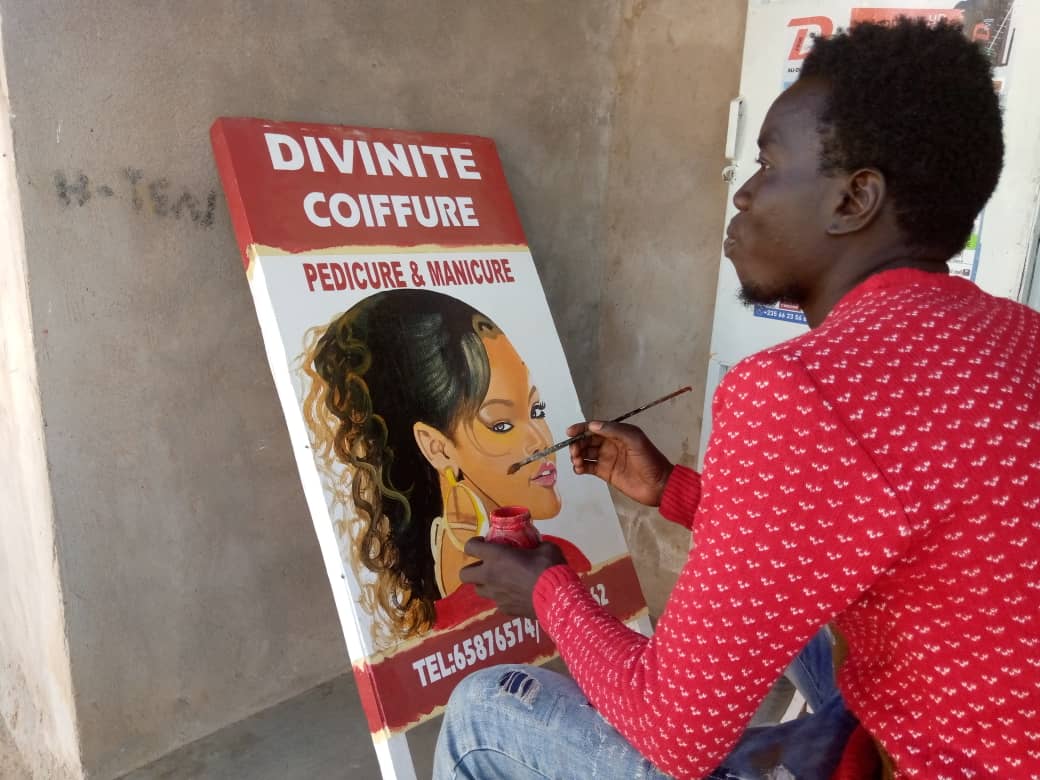Tchad: Halam art, peintre dans l’âme
