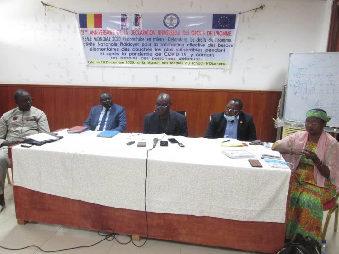 ACAT/Tchad et FIACAT célèbrent le 71ème Anniversaire de la Déclaration universelle des droits de l’Homme