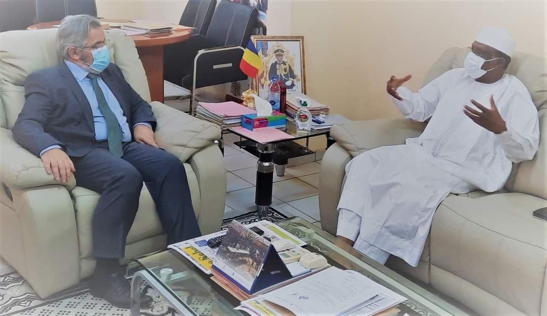 Tchad : le ministre Aboubakar  Assidick Tchoroma, reçoit  en  audience, le représentant de la Banque  mondiale