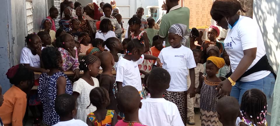 Tchad: Bolloré fête la Saint Sylvestre avec les orphelins de la FAFED